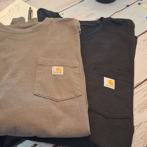 Carhartt Lot Of 2 Loose Fit 2XL Grey & Black